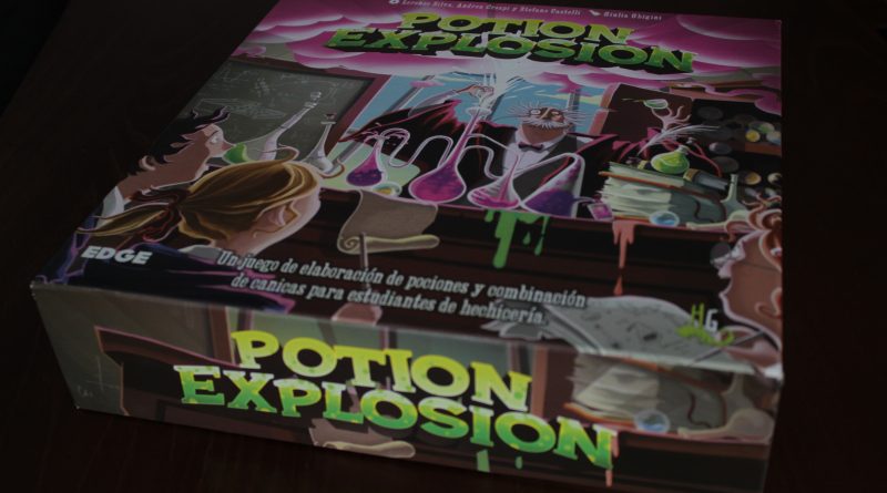 Potion Explosion, juego de mesa con canicas