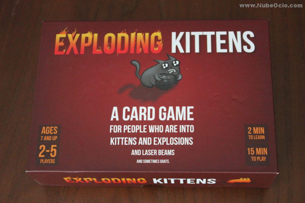 Juego Exploding Kittens