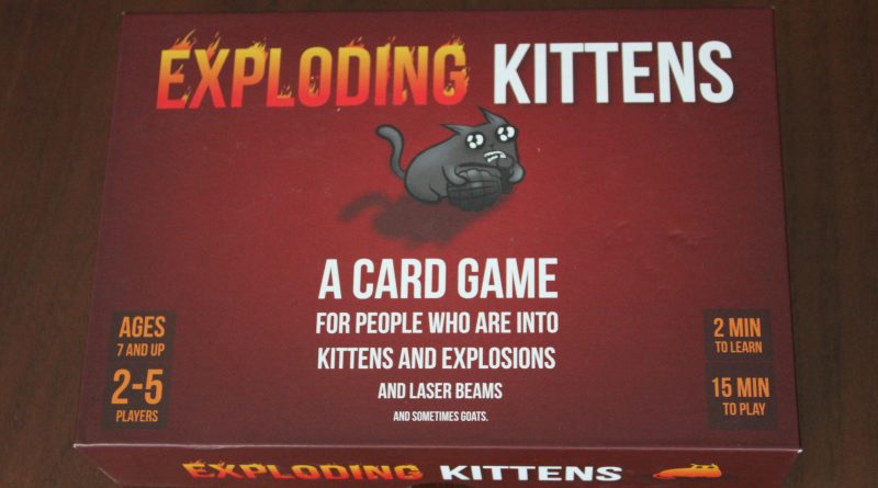 Juego Exploding Kittens