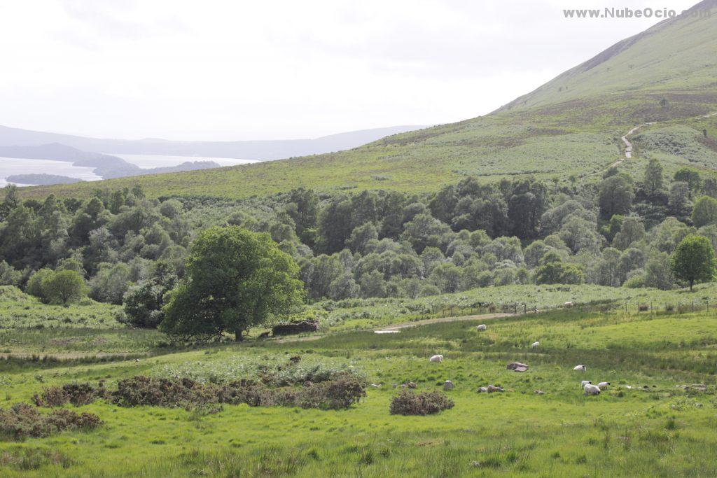 Drymen a Balmaha y Loch Lomond en West Highland Way