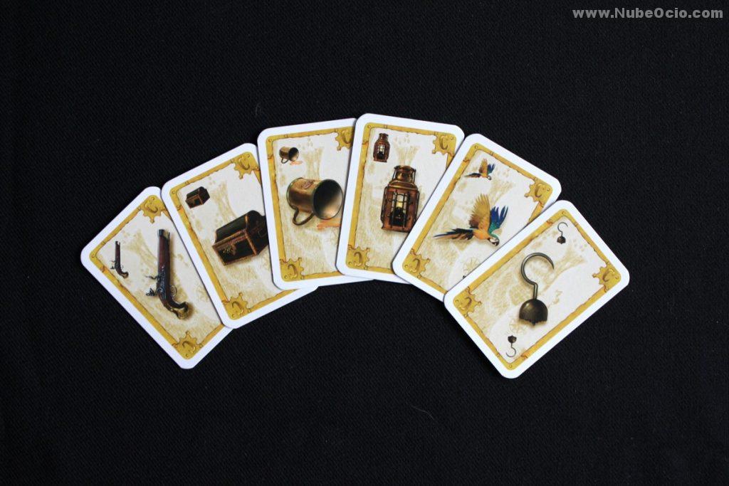 Cartas del juego de estrategia Cartagena