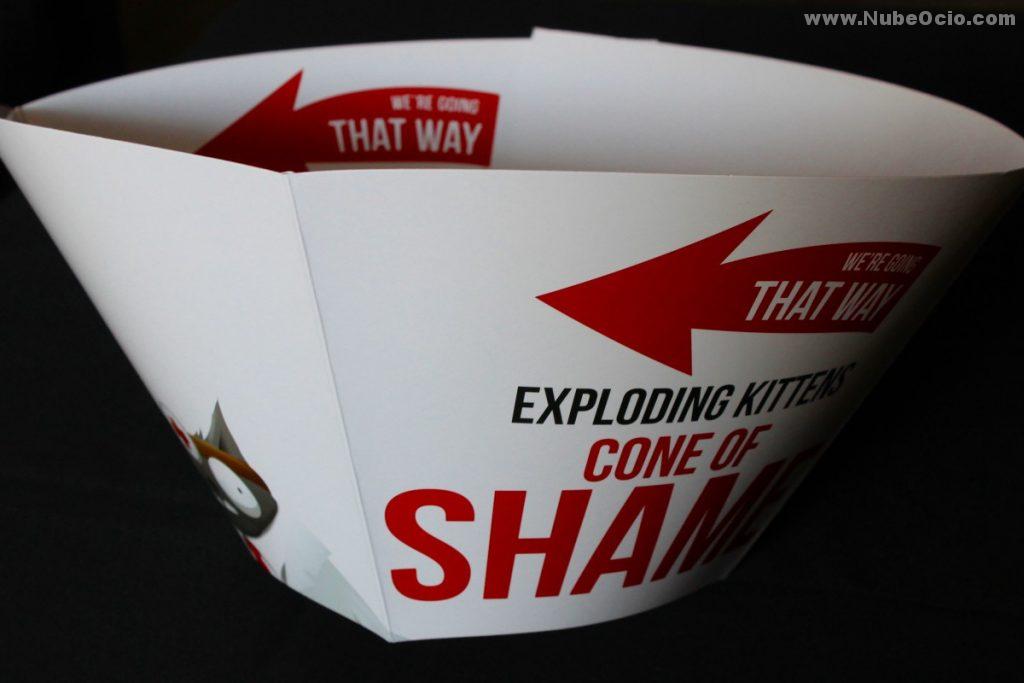 Exploding Kittens espansion - Cone of shame