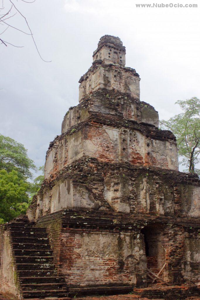 Satmahal Prasada Polonnaruwa Sri Lanka